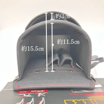 ニックス KC-215NS KC215NS 超軽量２段仕上用腰袋 材質６００Ｄ使用 インホルダー テープフッカー付 KINCKS現品限り超軽量2段仕上用腰袋（600D） KC-215NS - フル