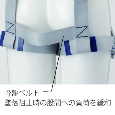 サンコー】【メーカー取寄商品】フルハーネス単体 X型 PAHN-10A LL